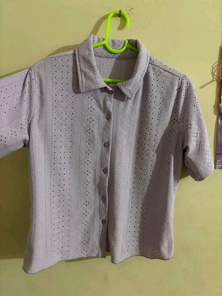Cute Lavender Top