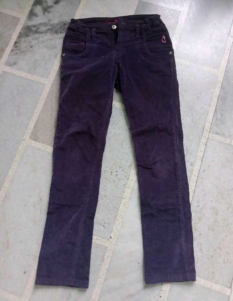 Purple Corduroy Pants