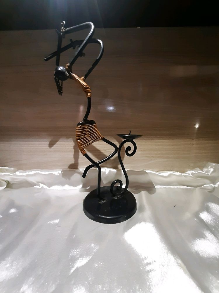 Handicraft Tribal Decorative Candle Stand