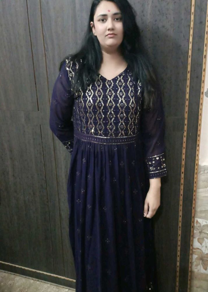 #Rakhi Suit Purple Dress