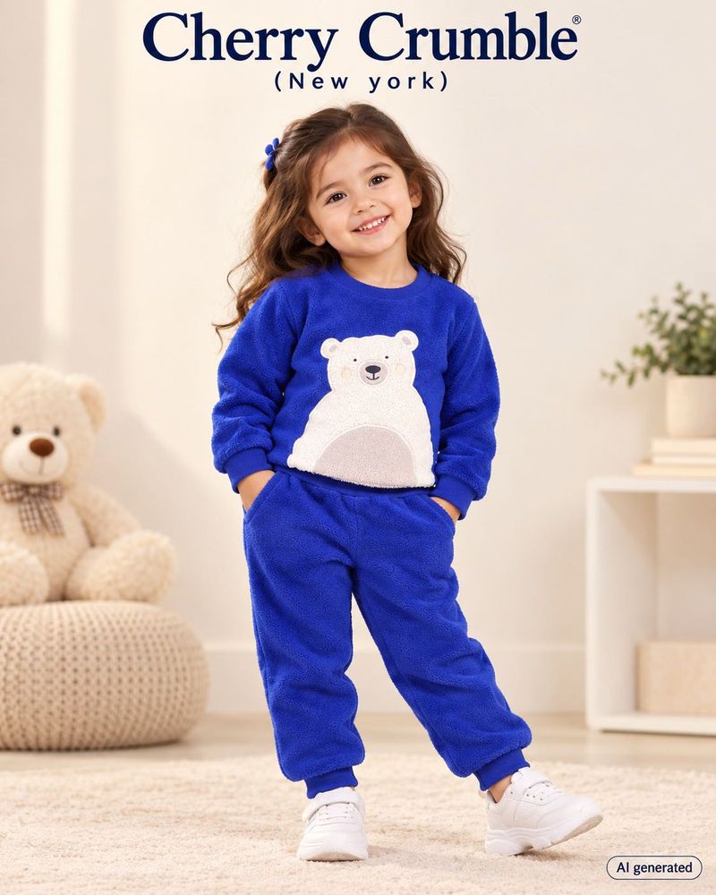 Adorable Bear Fleece Outfit