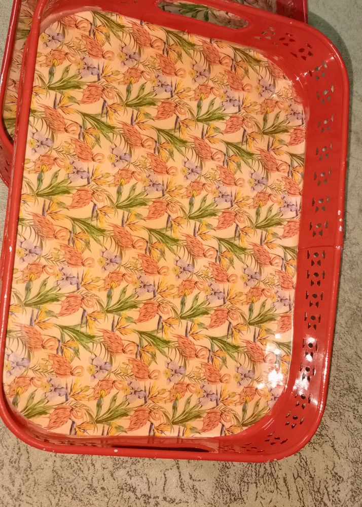 Iron Rectangle Tray..grab It Fast Shipping Is Low