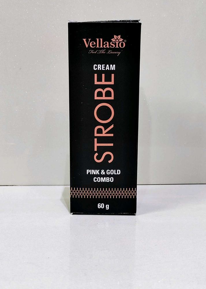Vellasio Strobe Cream - Pink &amp; Gold