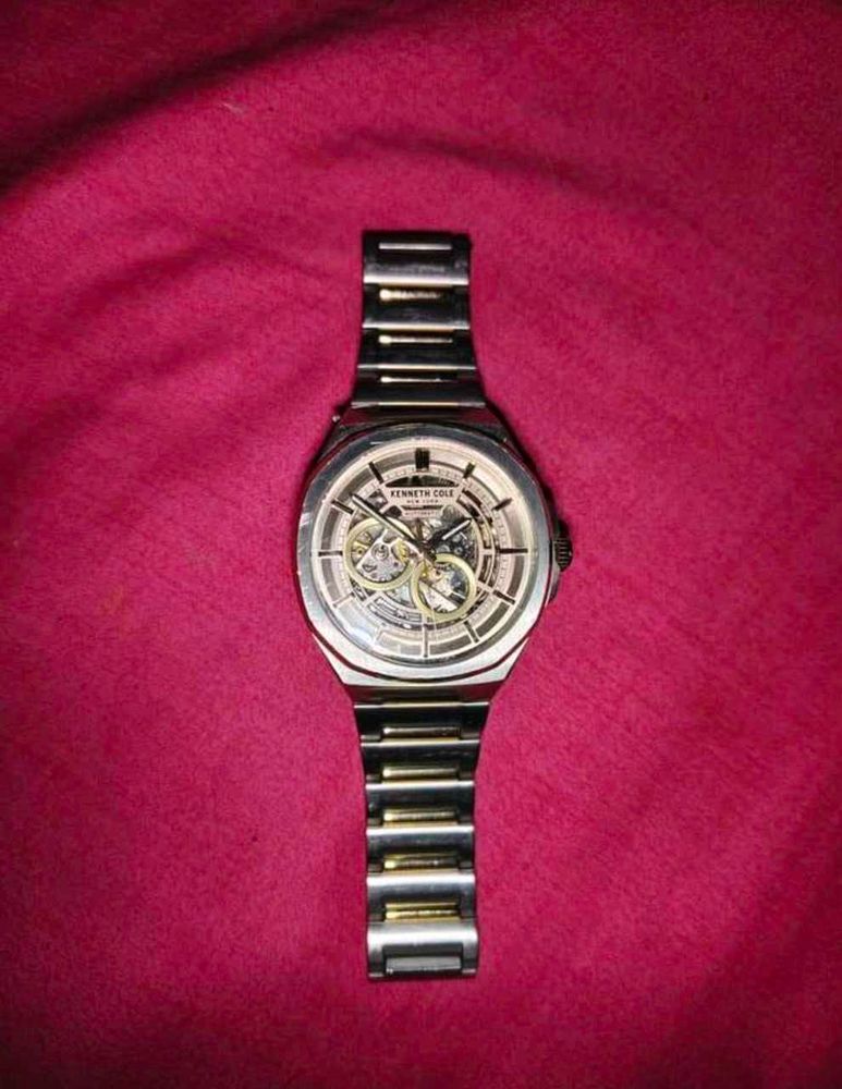 Kenneth Cole Automatic Skeleton Watch