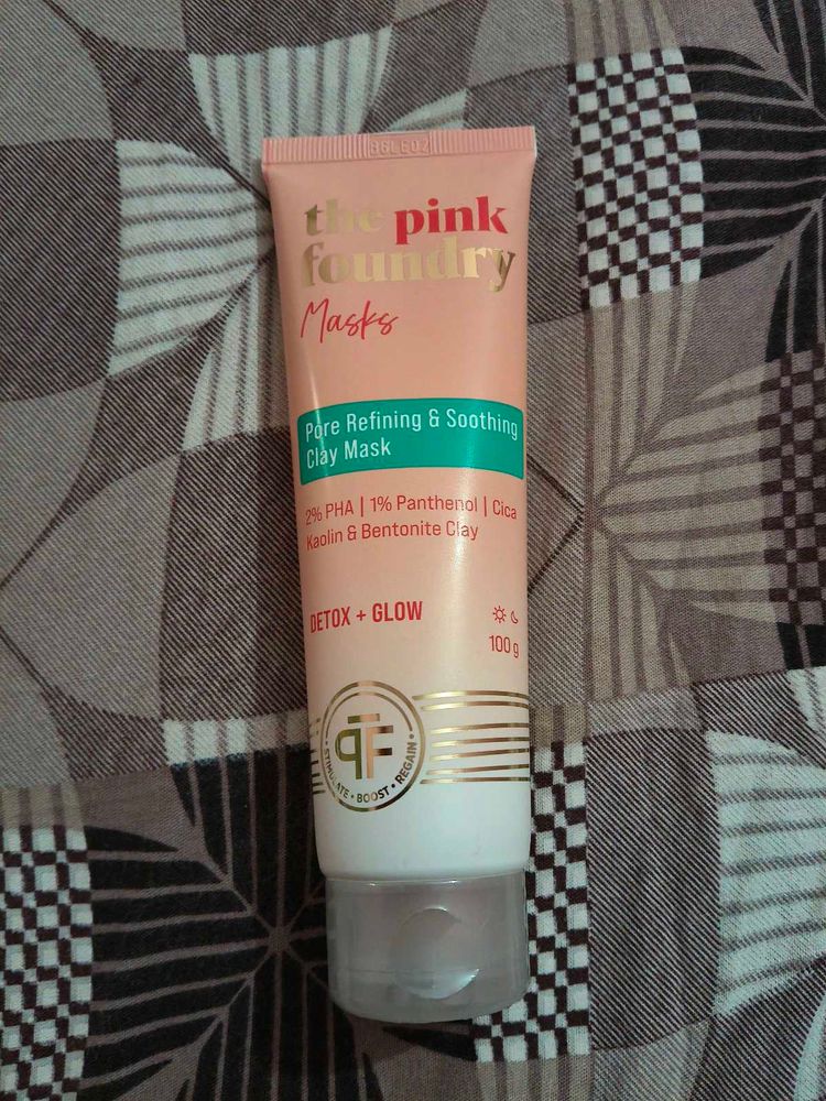 The Pink Foundry Pore Refining Clay Mask