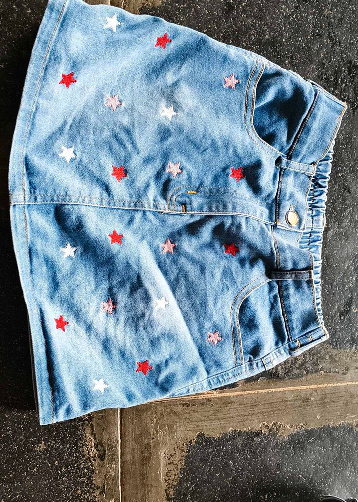 Denim Skirt , short buy 1 get one free
