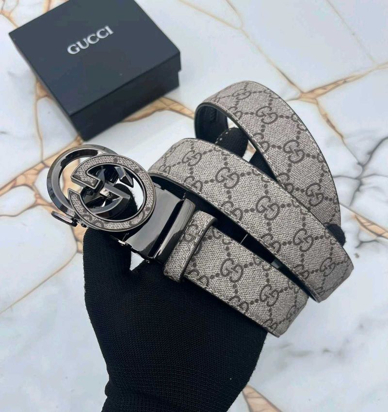 GUCCI Belt - Classic Monogram Style