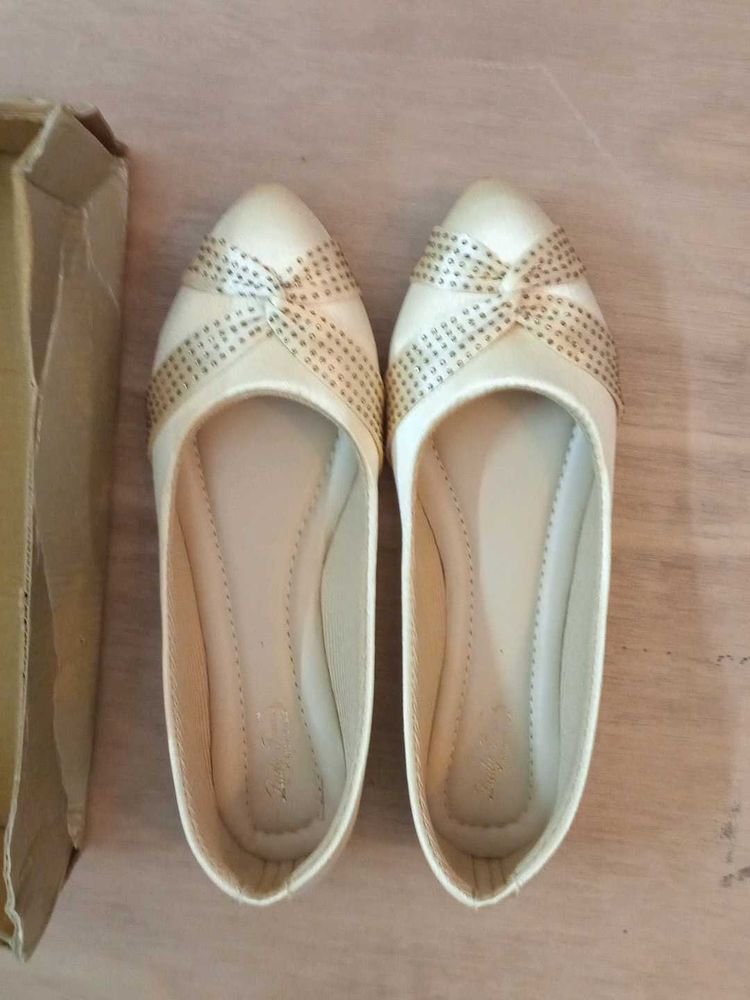 New Beige Ballerina Flats size 39
