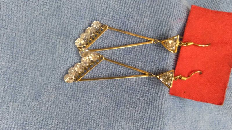 Triangle Dangle Earrings