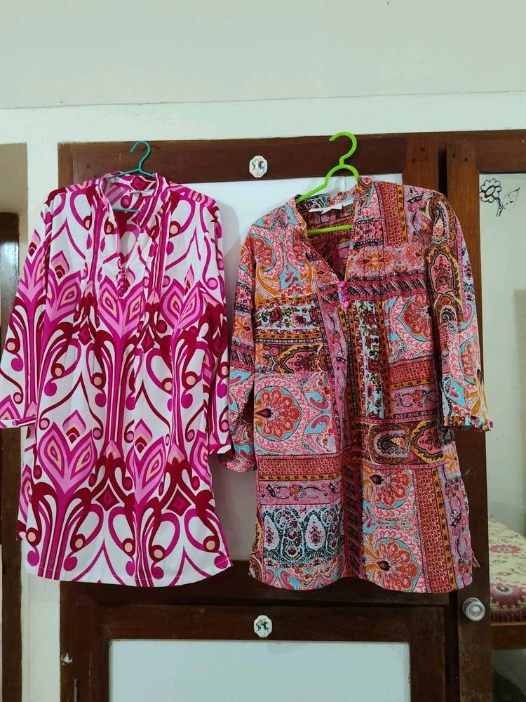 Beautiful Printed Kurtas Set