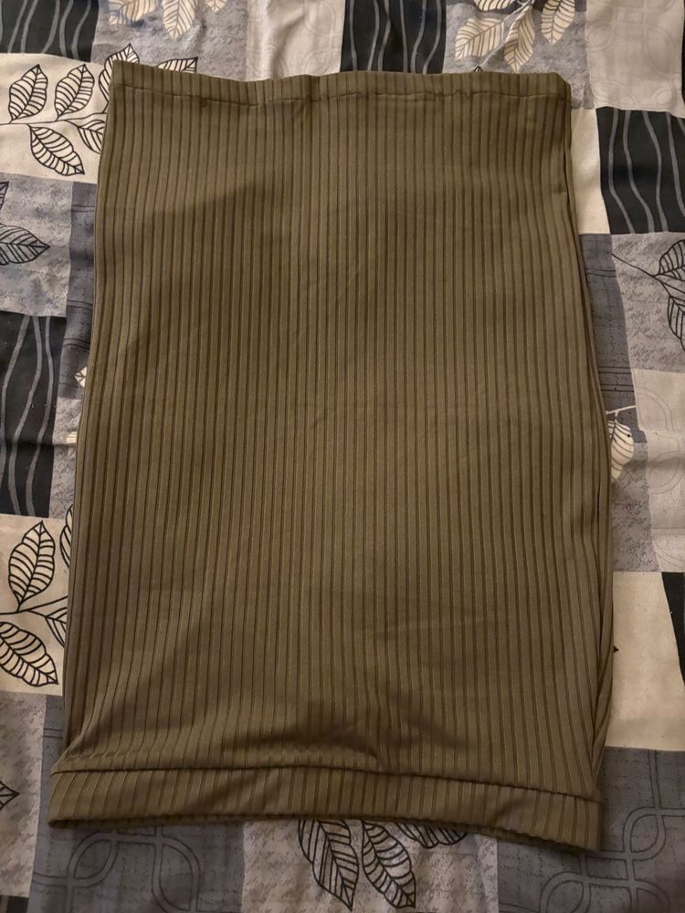 Ribbed Tube skirt