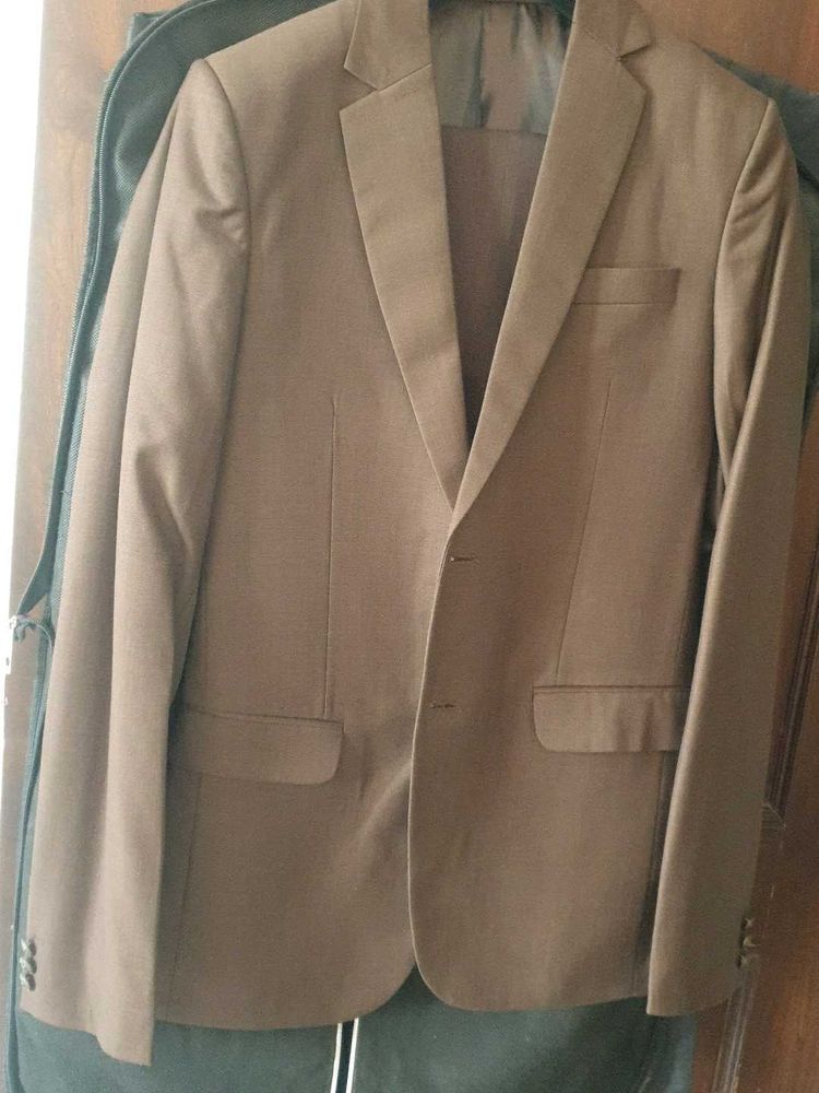 new 👌Classic Brown Suit for Men 2 pice