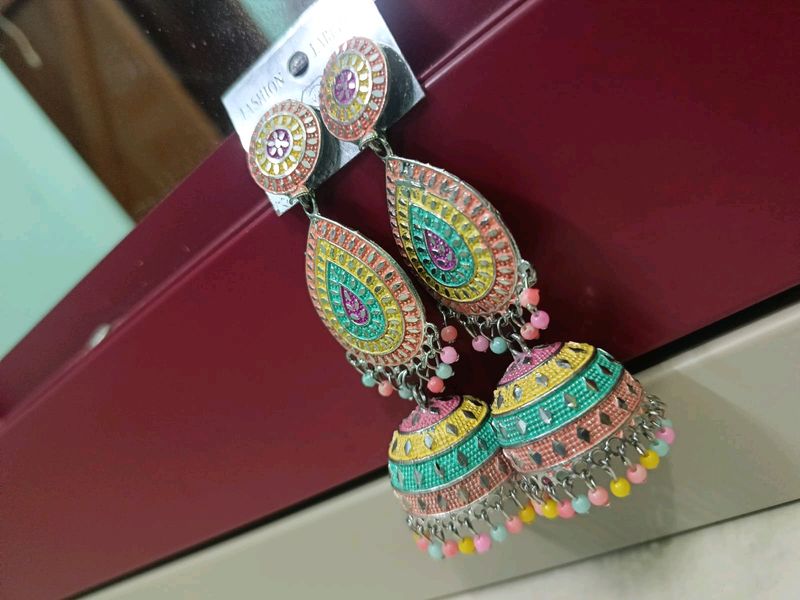 Oxidised Earrings