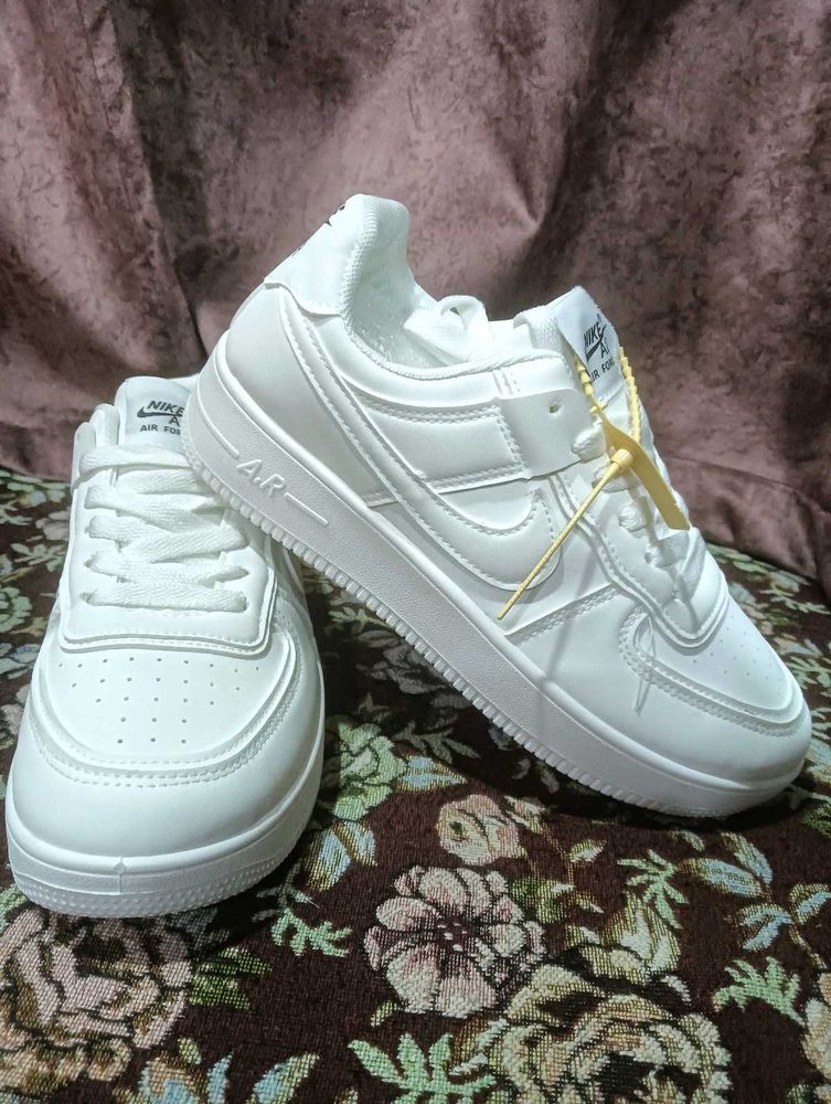 Nike Air Force 1 White Sneakers