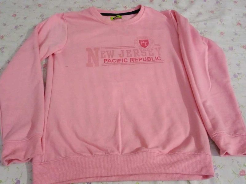 Stylish Pink “New Jersey” Kids Sweatshirt 💗