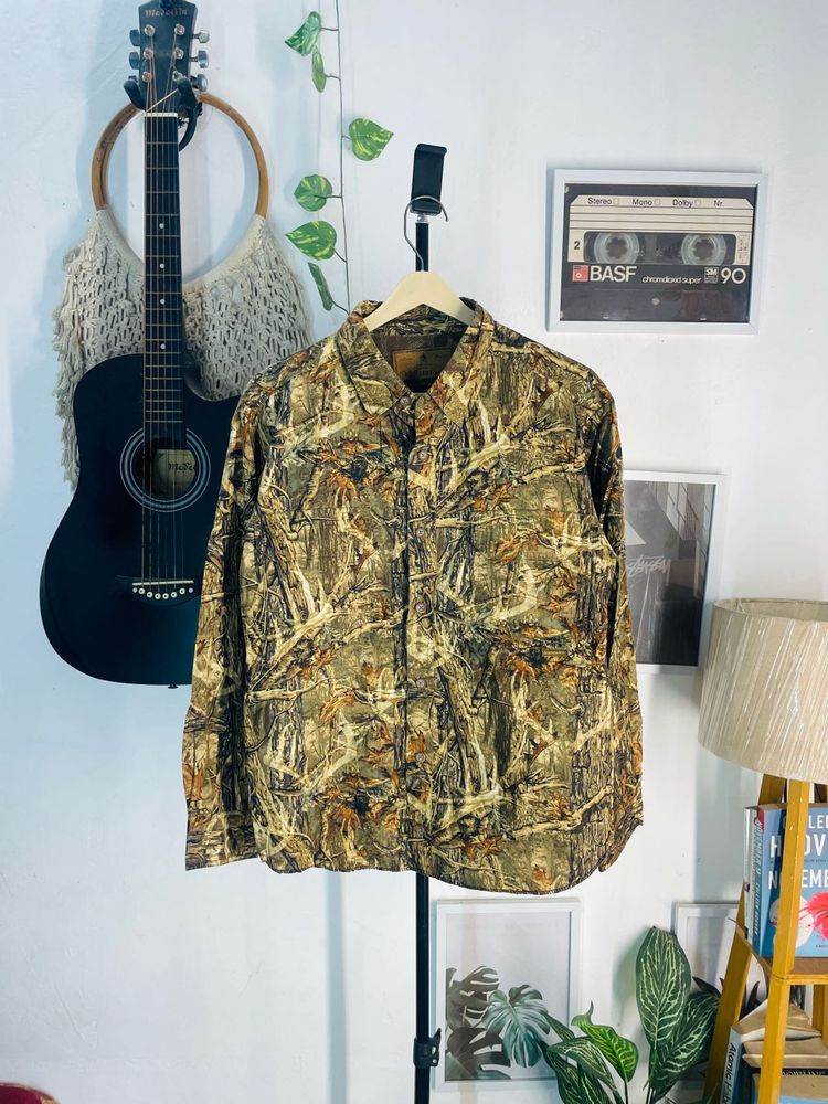 Men's Camouflage Long Sleeve Shirt