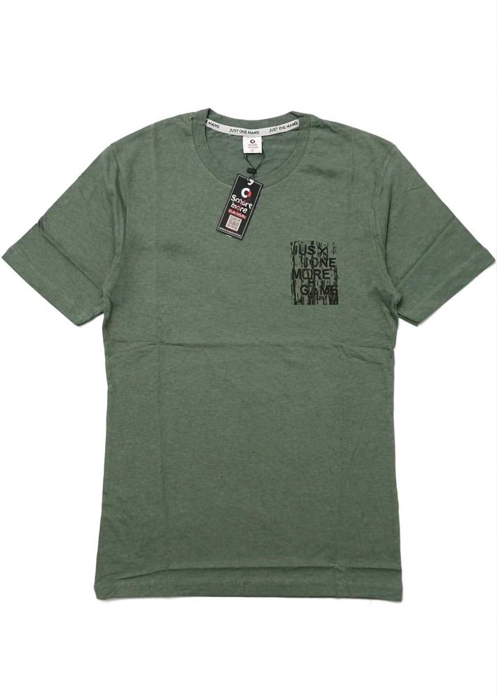 Men's Green Graphic T-Shirt
