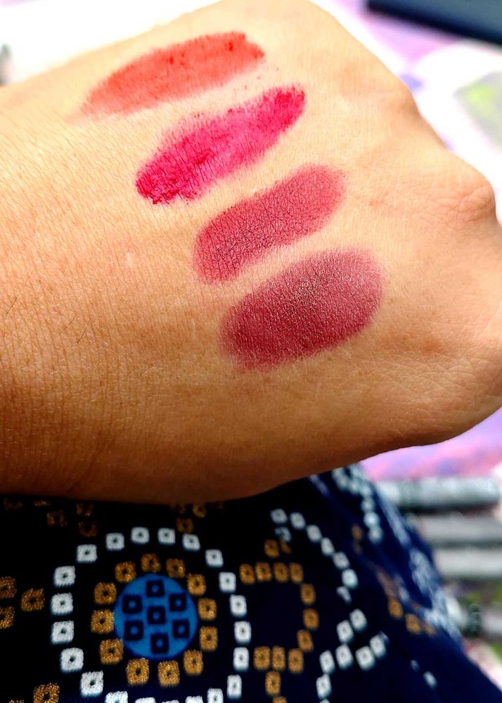 lipstick matt finish 4 piece combo