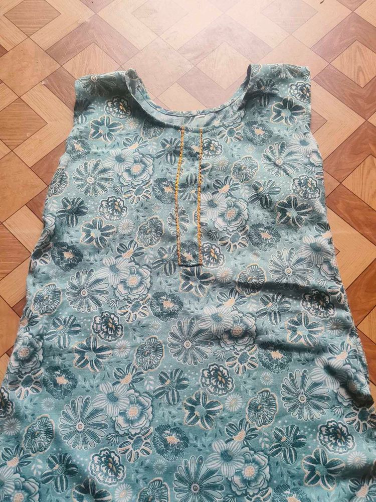 Beautiful Floral Print Kurta