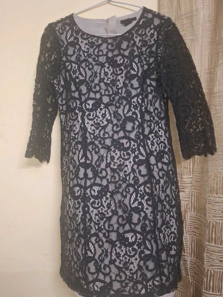 Net One Peace Dress For Girls