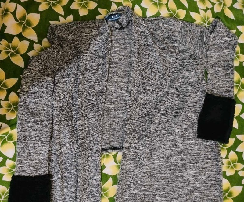 Stylish Open Front Cardigan