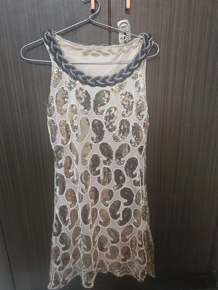 Sparkly Paisley Dress