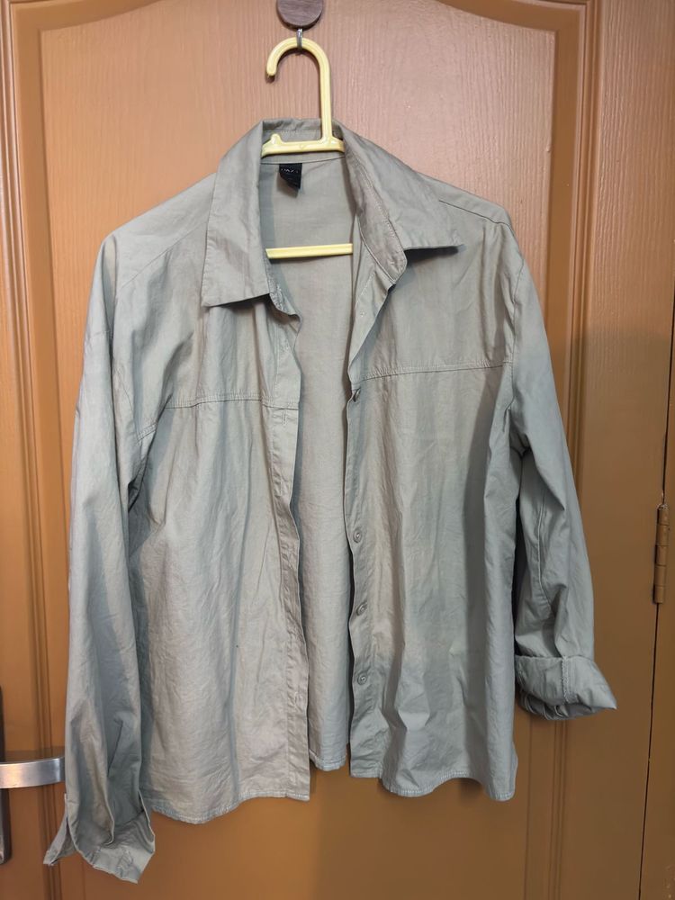 Beige fitted Shirt