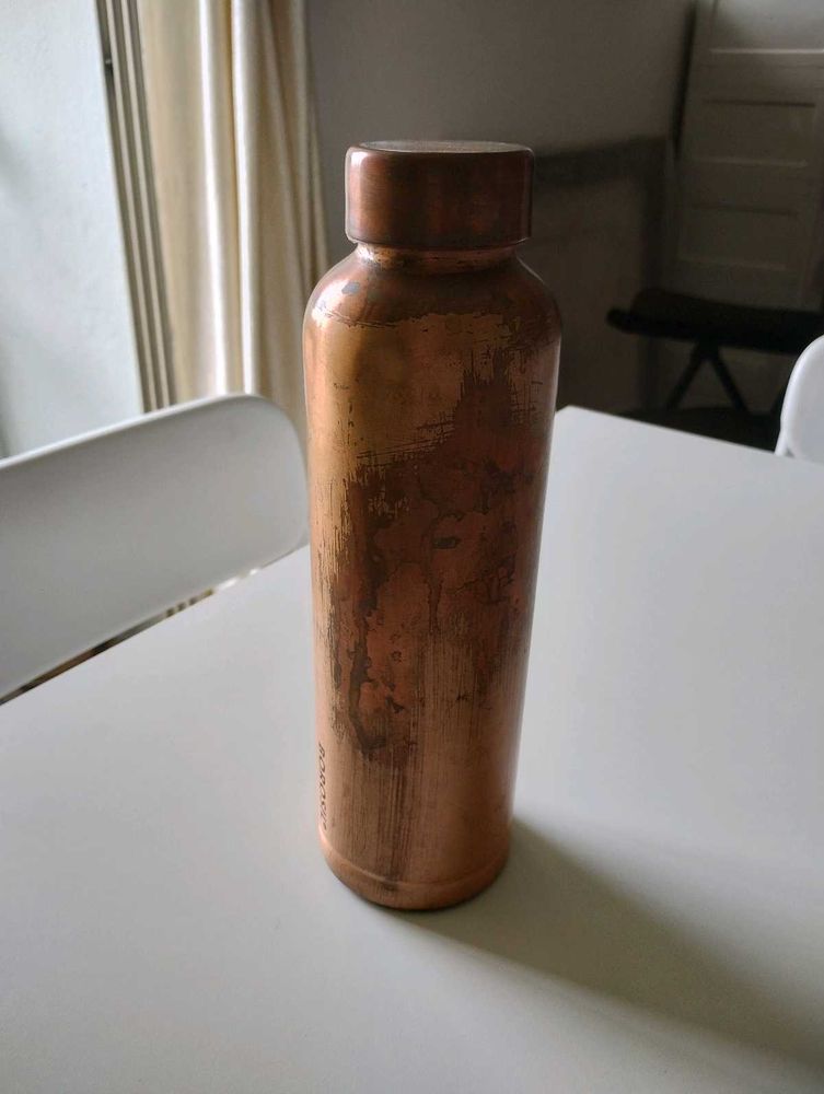 Vintage Copper Water Bottle