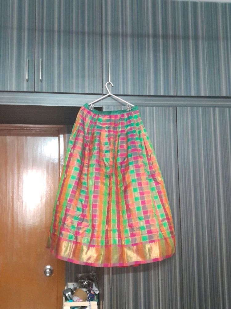 Silk Lehanga Set