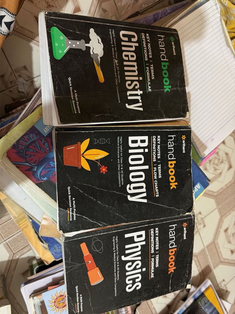 Arihant Handbook - Physics, Chemistry, Biology