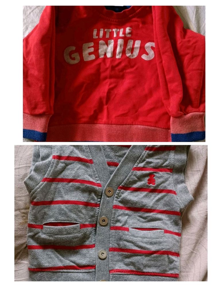 Sweater And Sweatshirt Combo
