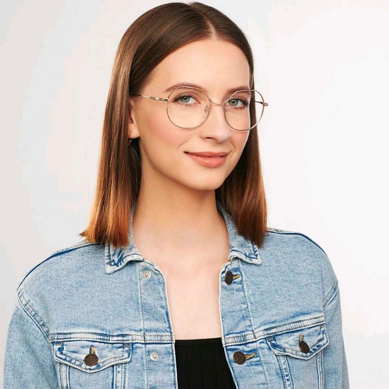 Lenskart John Jacobs Online Gold Full Rim