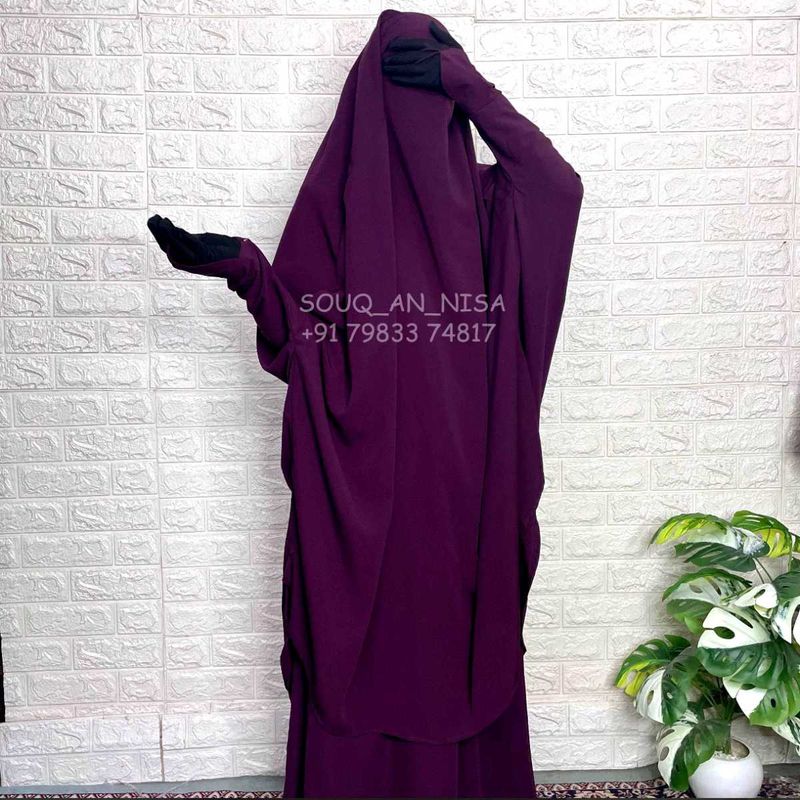 Elegant Ethnic Abaya 🔥Two Piece Jilbab