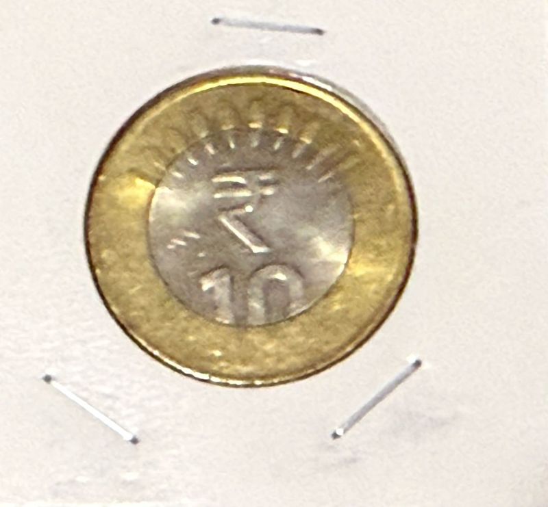 10 rs die rotation error 4 O clock rare