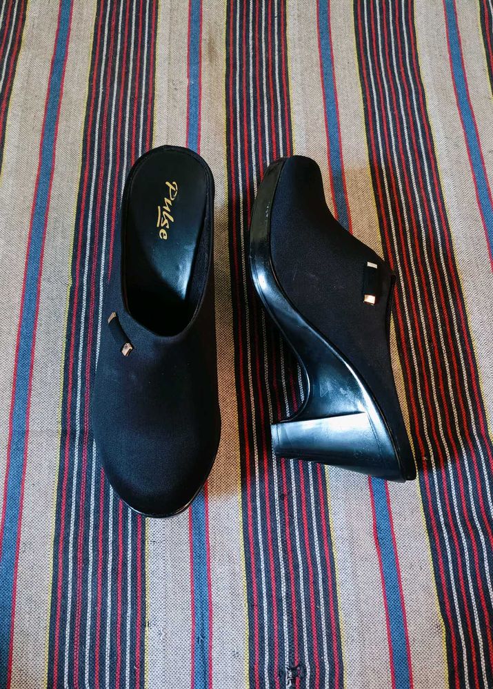 Black Women Pointed Heels Sandals