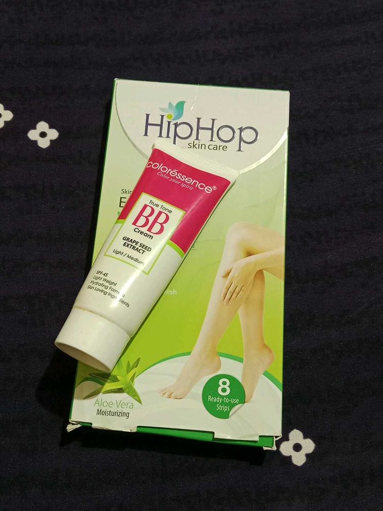 HipHop Skin Care BB Cream &amp; Strips