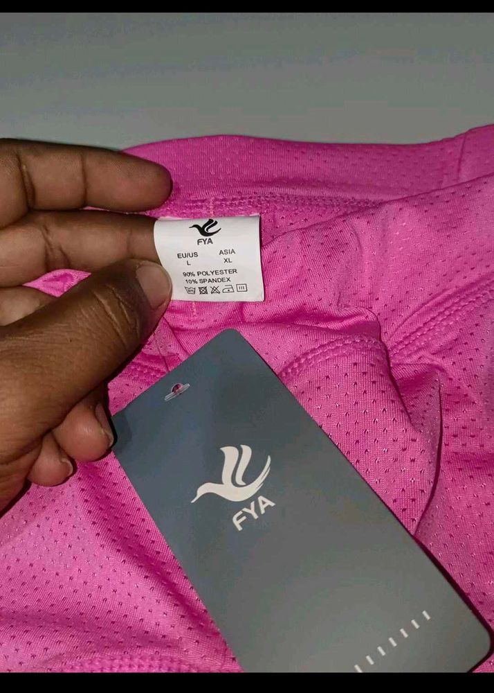 FYL Pink Sports Panty For Bicycle
