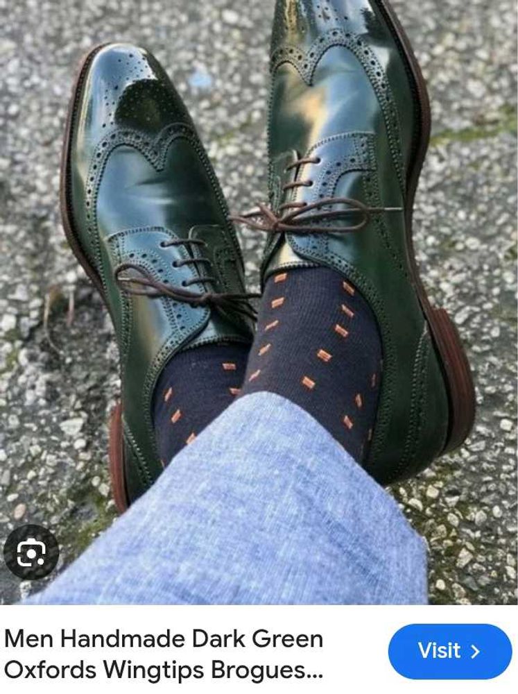 Korean Wingtip Oxford Shoes