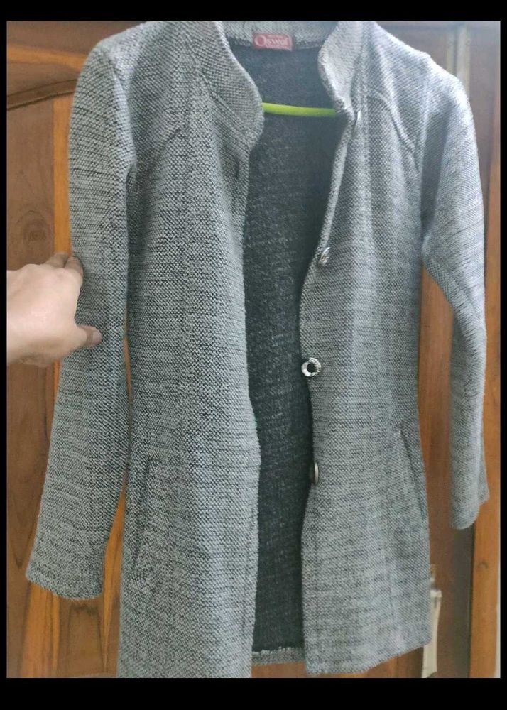 Stylish Grey Women's winter Jacket