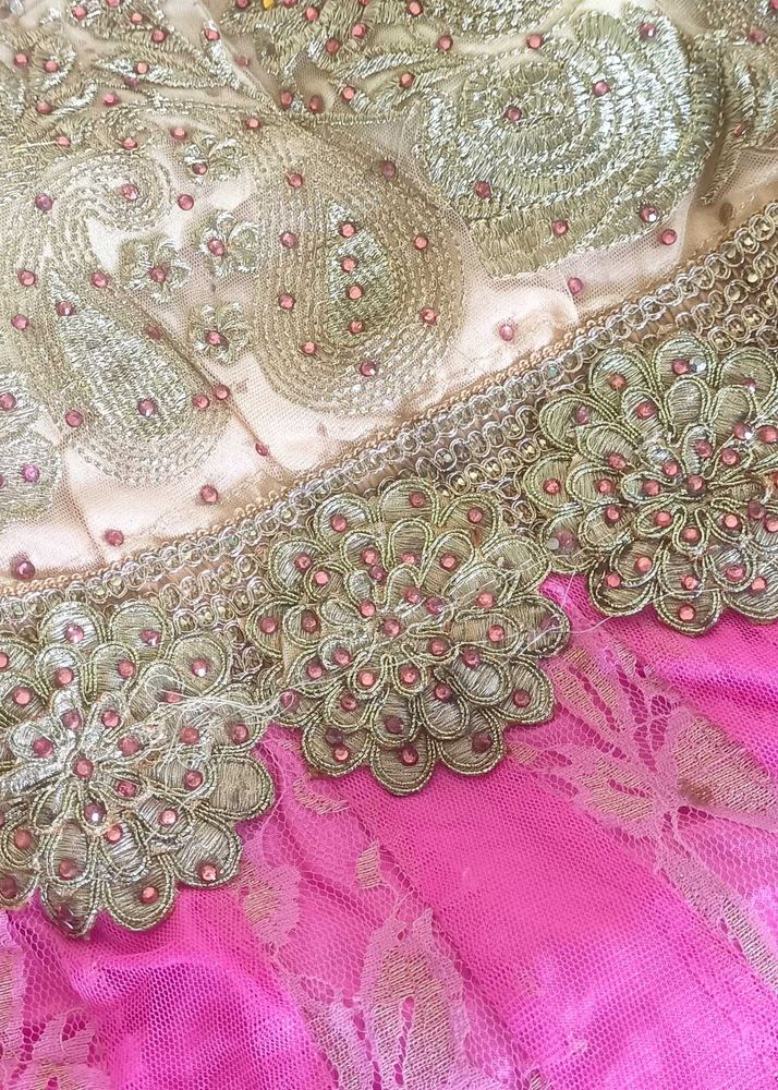 Stunning Pink gown Set