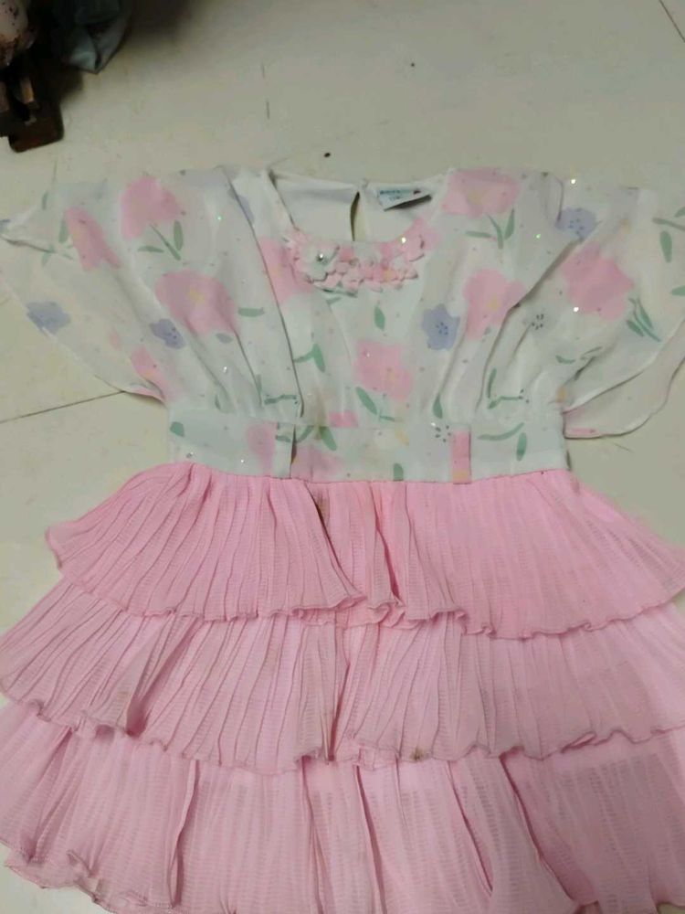 Floral Ruffled Dress