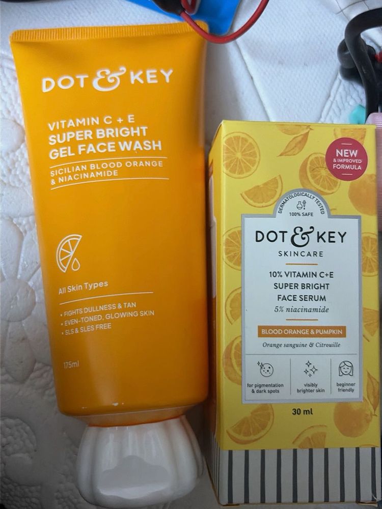 Dot &amp; Key Vitamin C+E Face Wash &amp; Serum