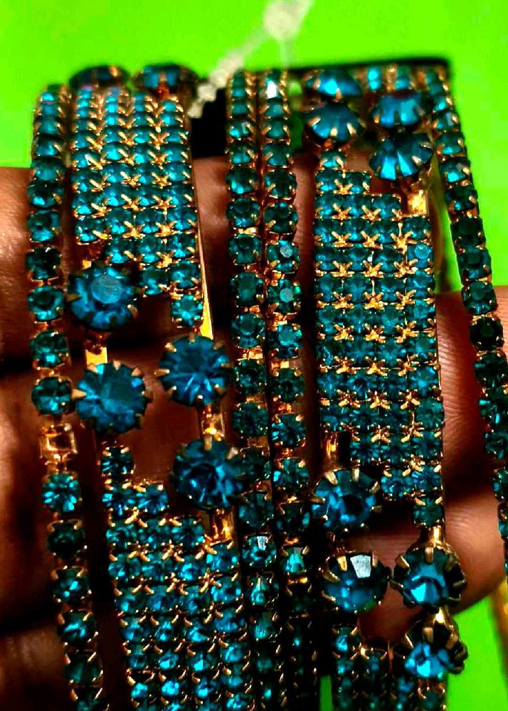 Blue Stone Bangles