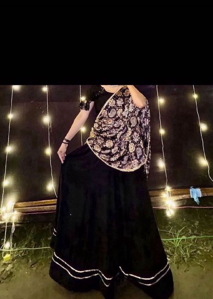 Elegant Black chaniya choli