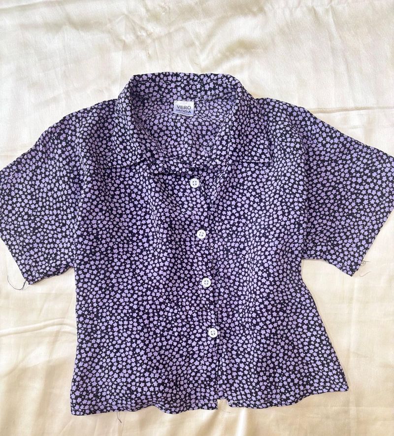 Vero Moda Floral Print Shirt