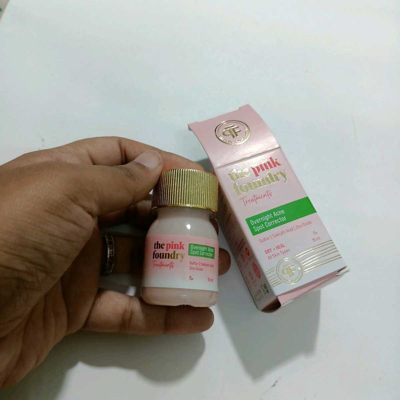 The Pink Foundry Overnight Acne Spot Corrector