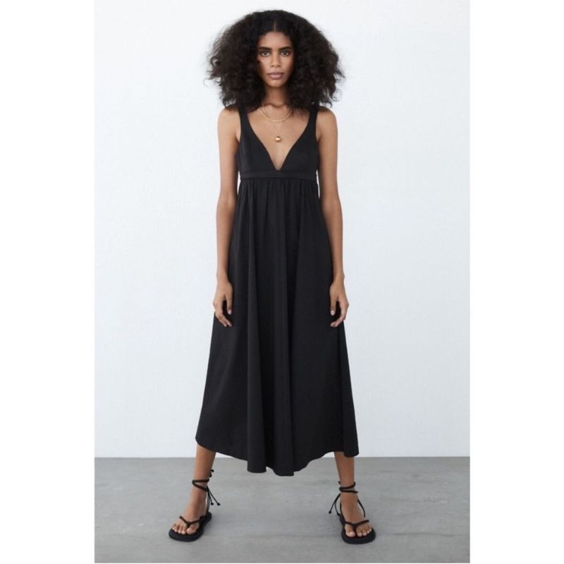 Zara Brand New Gala Celebs Maxi Dress
