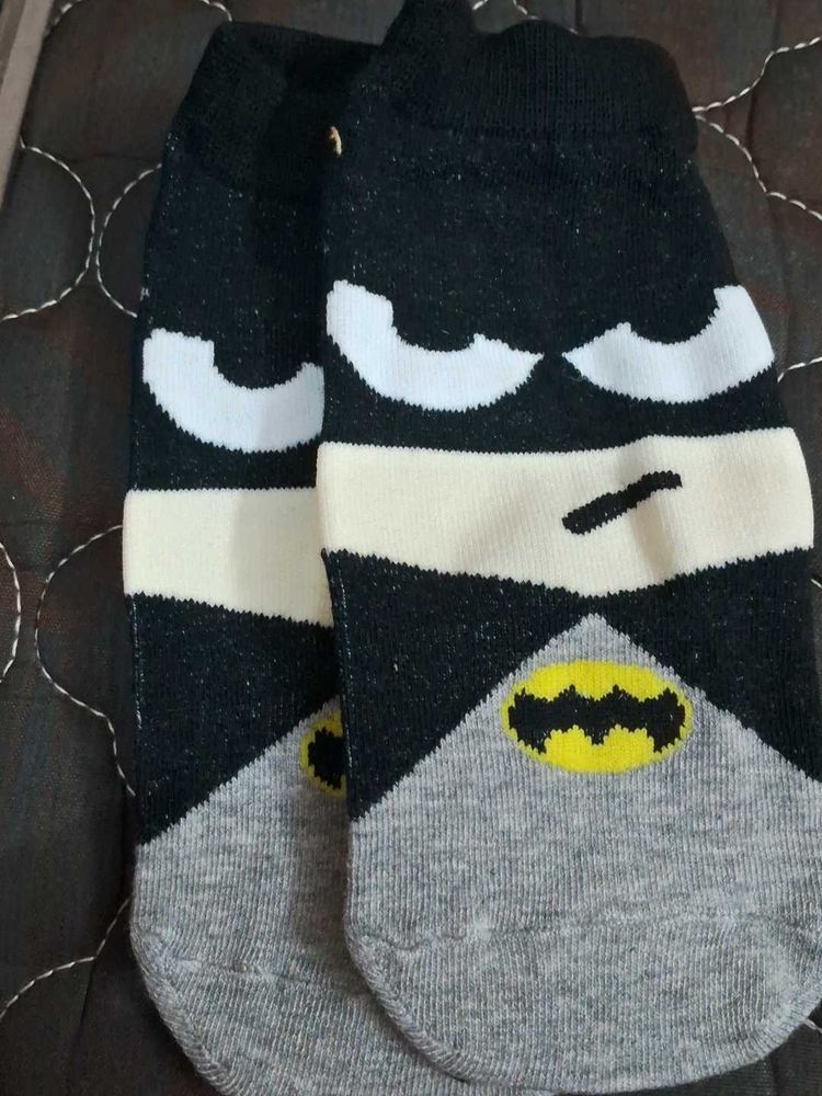 Batman Socks For  Girls Combo  Of 3