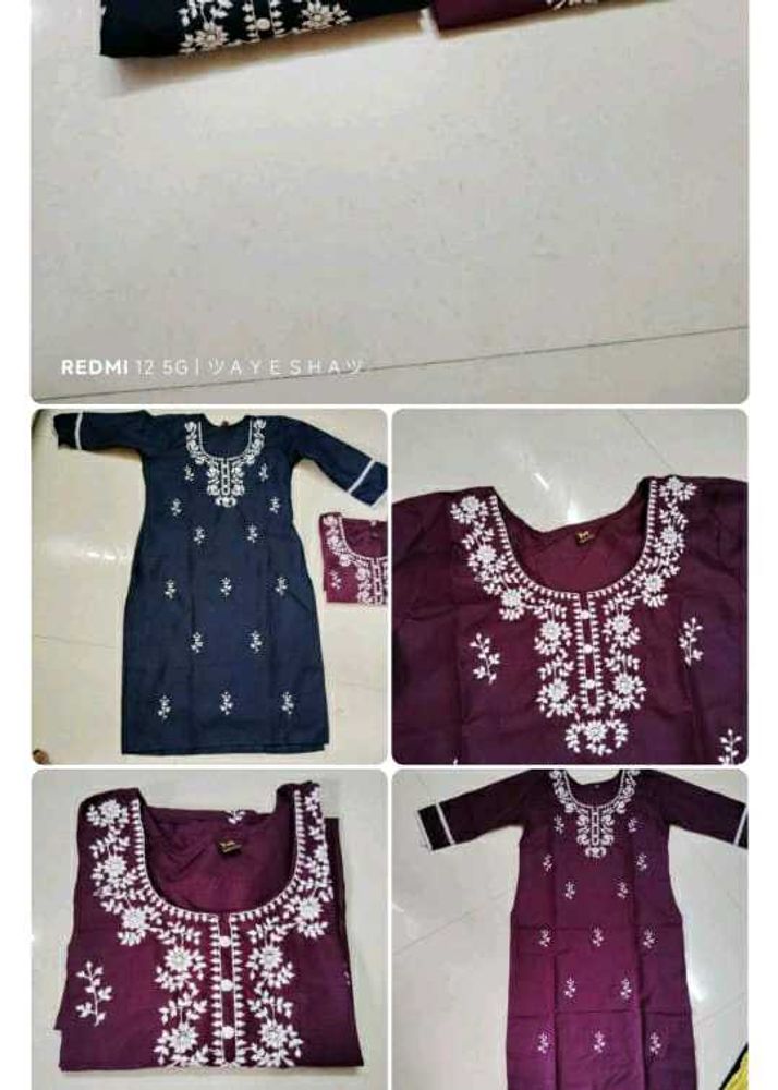 Embroidered Kurta