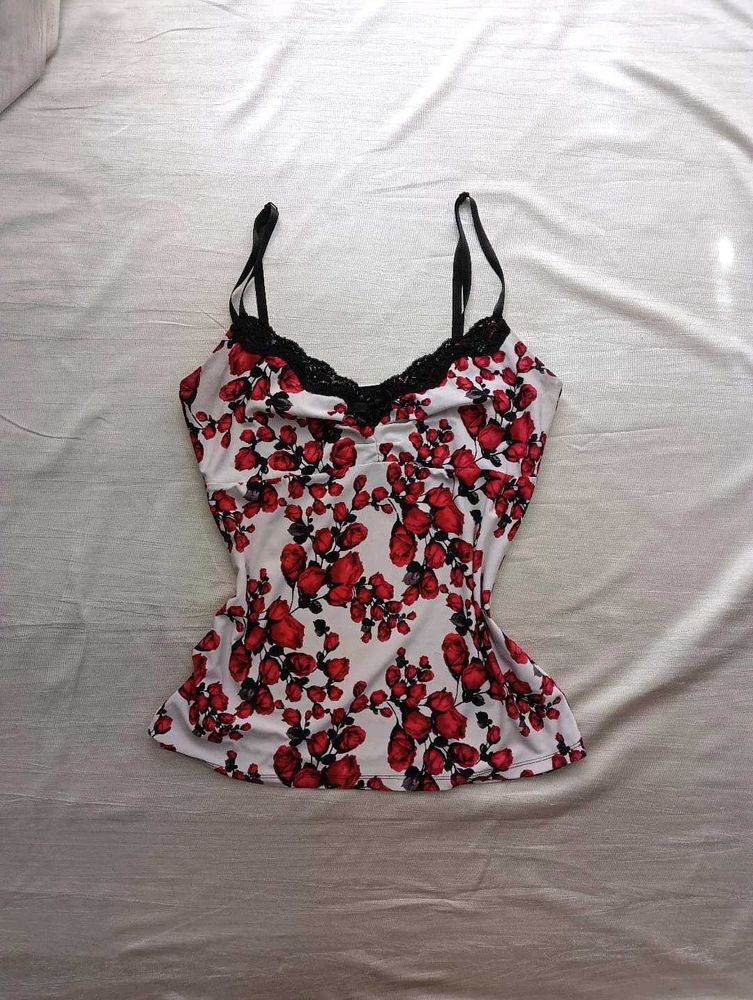 Vintage Bouquet Empire Top